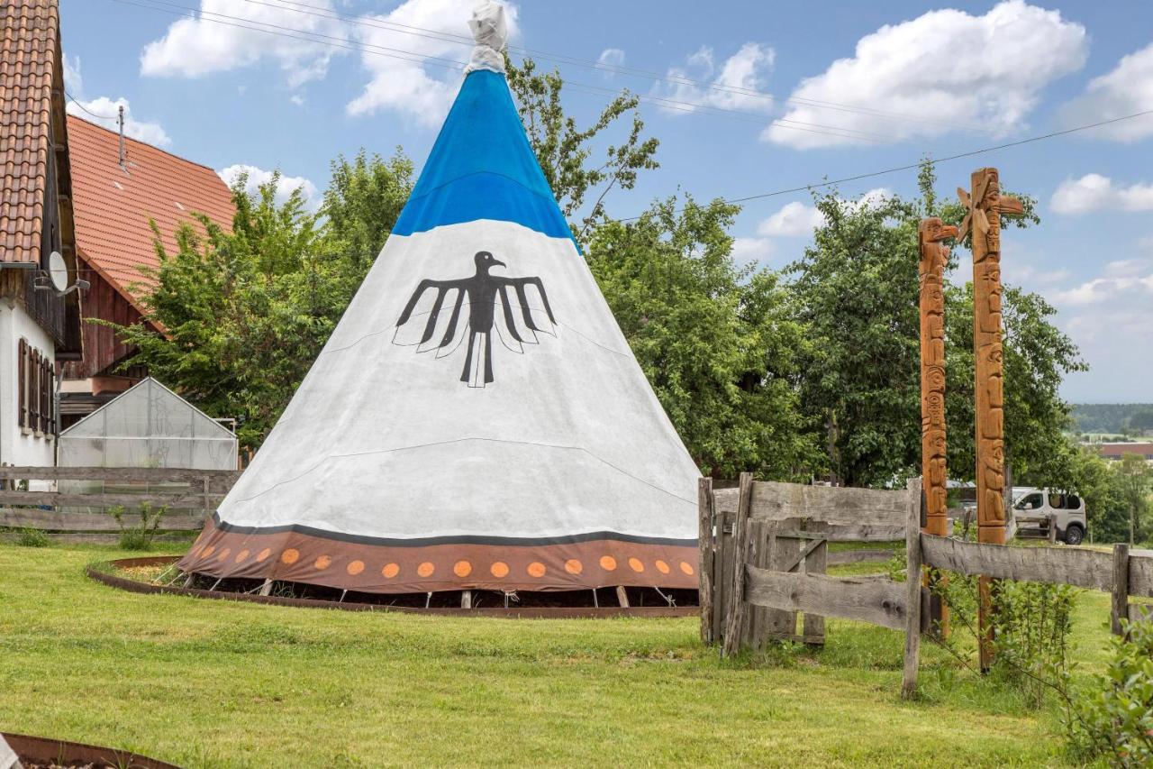 Ferienwohnung Tipihof Sauldorf Zewnętrze zdjęcie